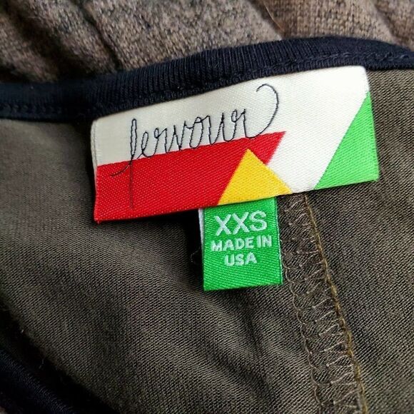 Modcloth Fervour Sweater Shift Dress Crochet Hem - Picture 4 of 4